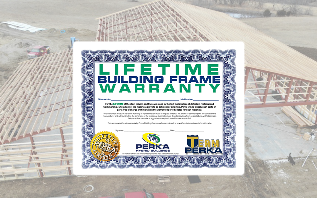 New Extended Warranty On Our Buildings